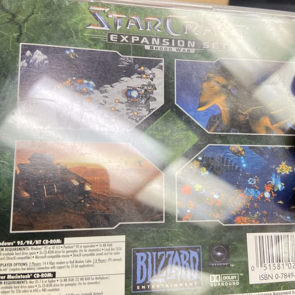 StarCraft Expansion Set - Brood War  Blizzard Computer Game